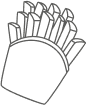 Fries Vector